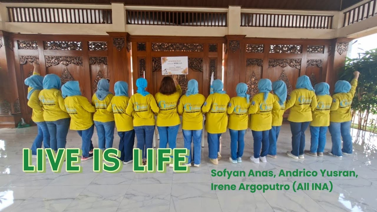 LIVE IS LIFE - Line Dance || Sofyan Anas, Andrico Yusran, Irene Argoputro (All INA)