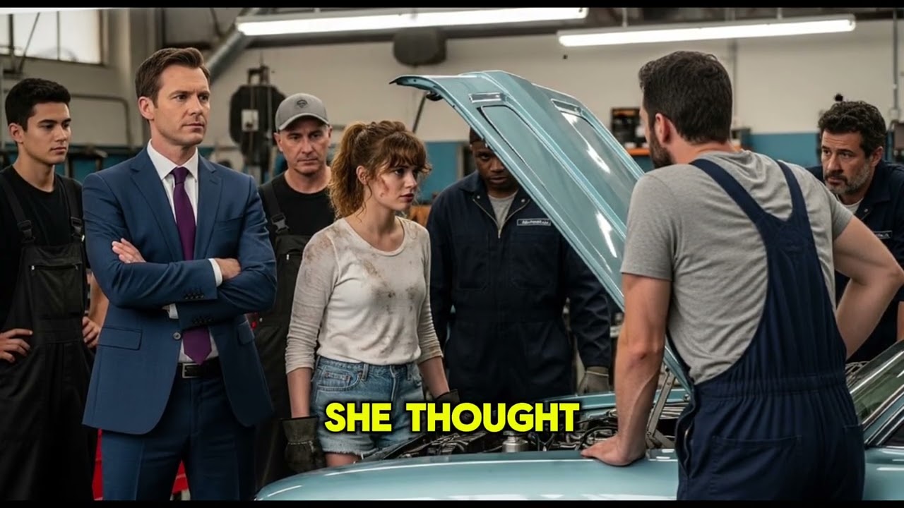 Boss Dares Mechanic’s Daughter to Fix Impossible Engine—What She Reveals Shocks Everyone!