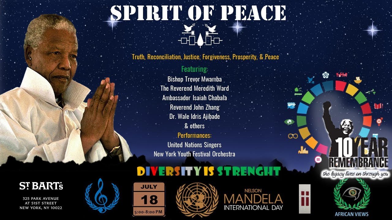 Spirit of Peace: Nelson Mandela International Day