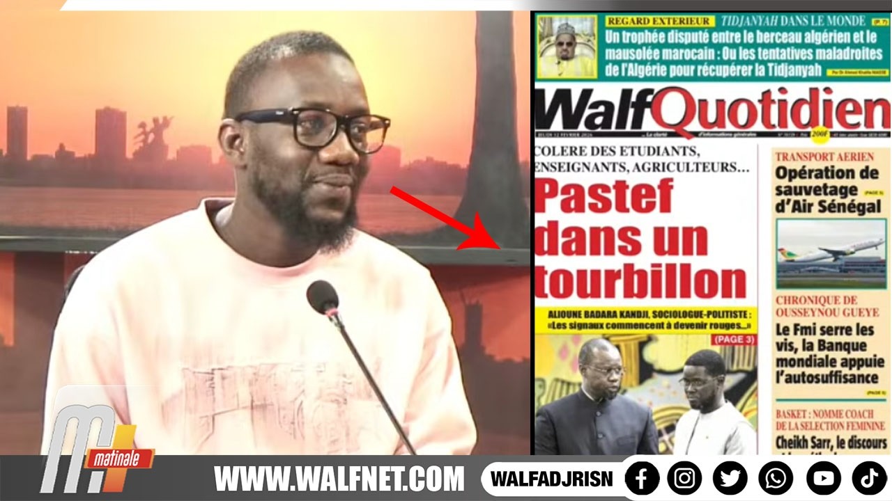 Revue de presse en WOLOF du 11 février 2026 sur walfadrji avec Oumar Gueye