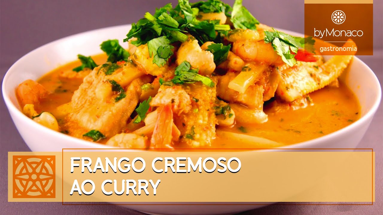 FRANGO CREMOSO AO CURRY | RECEITA SIMPLES E RÁPIDA | BY MONACO