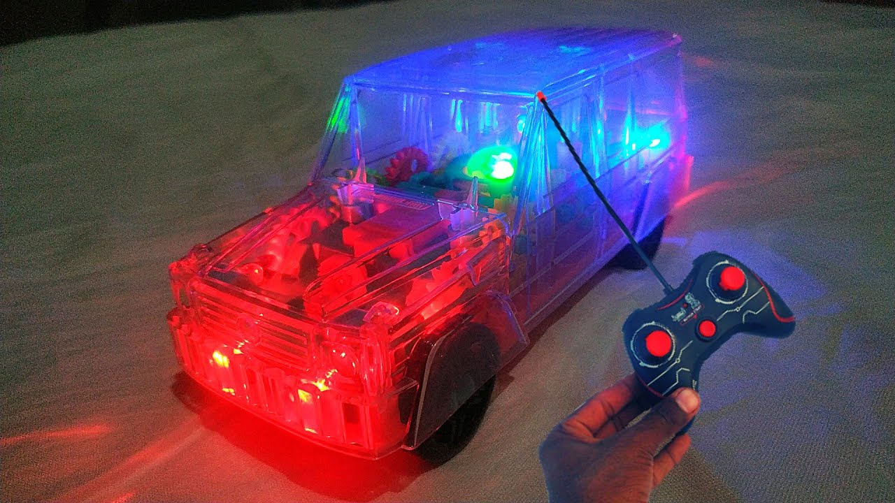 Real Transparent Gear RC Car | Transparent Gear Car