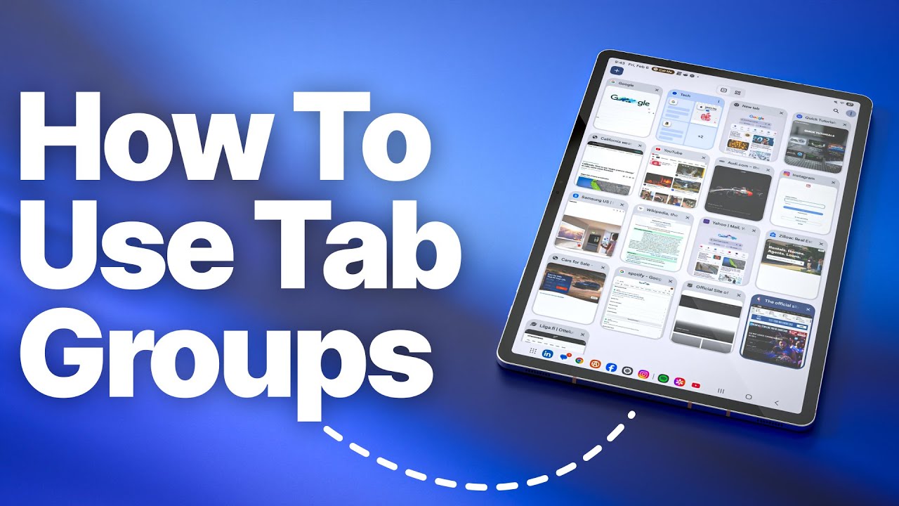 How to Use Tab Groups on Android Tablets (Chrome Tab Grouping Tutorial)