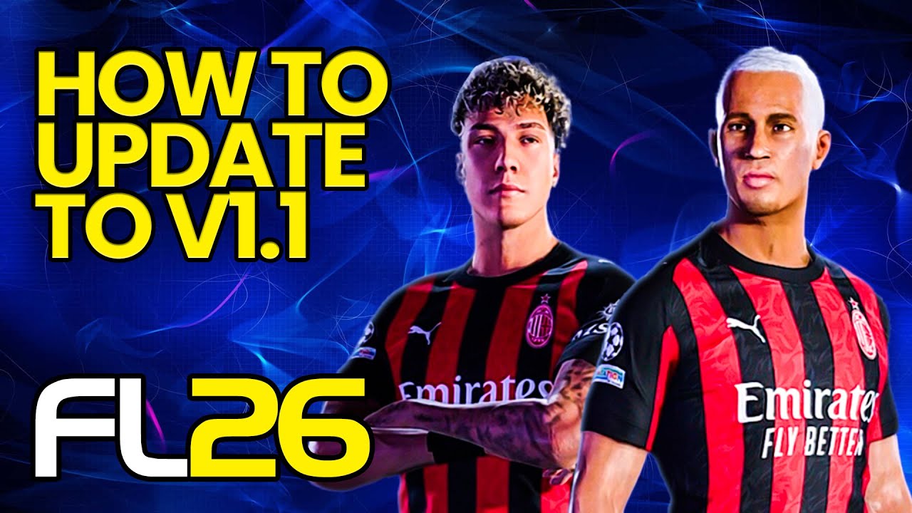 How to update Football Life 2026 to v1.1 (FL26)