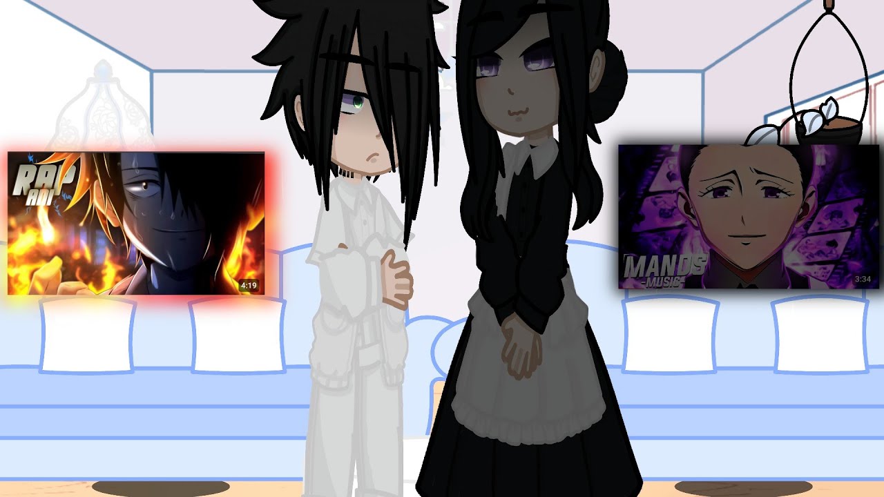 The Promissed Neverland reagindo ao rap do Ray e da Isabela | Ray! | 1/2 | ImMirian | GNB