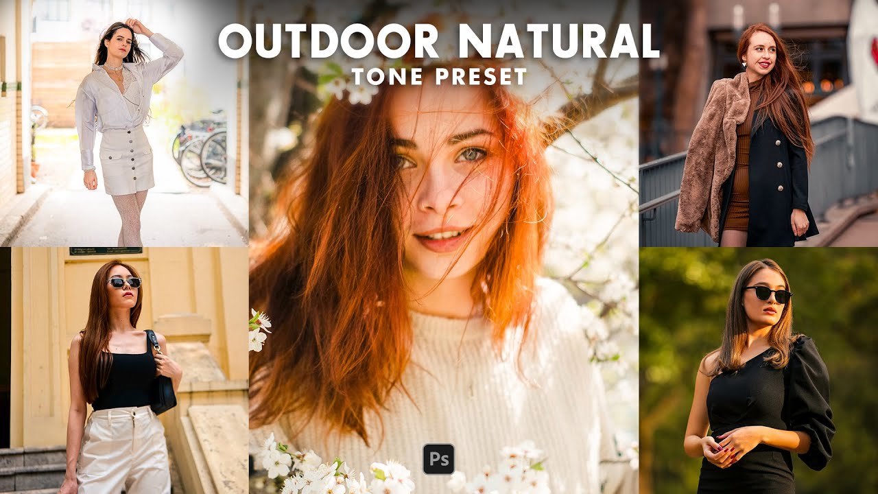 OUTDOOR NATURAL POP PRESET | Natural Color Grading Tutorial | Free Preset #lightroomediting
