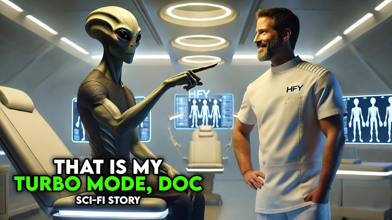 Alien Surgeon Asked What the Adrenal Glands Were For — Human Said, “Panic Superpowers.” | HFY Sci-Fi
