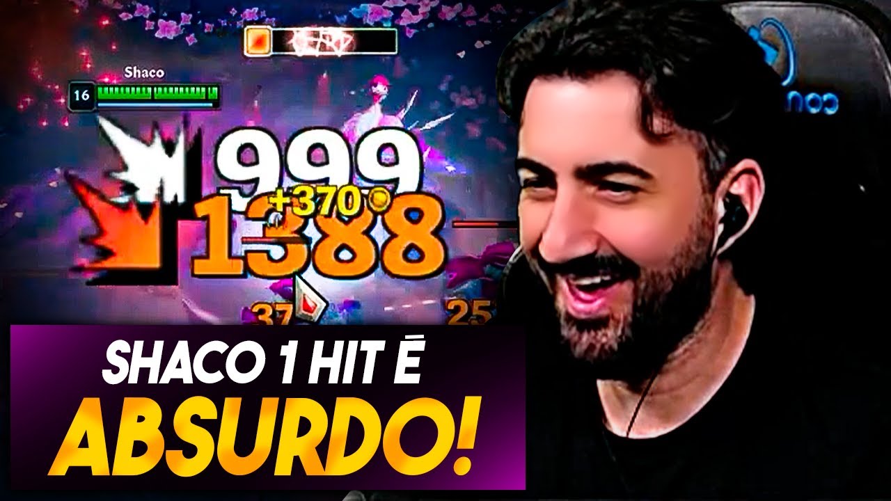 N&Atilde;O AGUENTARAM MEU SHACO 1 HIT! TILTEI GERAL KKKKKKKKK