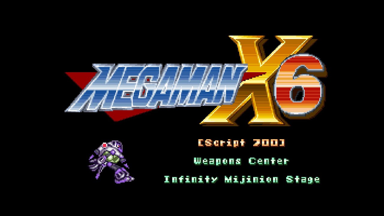 Mega Man X6 - Weapons Center - Infinity Mijinion Stage - MMX SNES Ver.