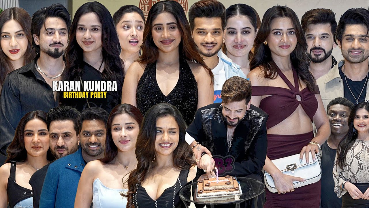 UNEDITED - Karan Kundra Birthday Party | Shivangi Joshi,jannat ,faisu,munawar Abhishek