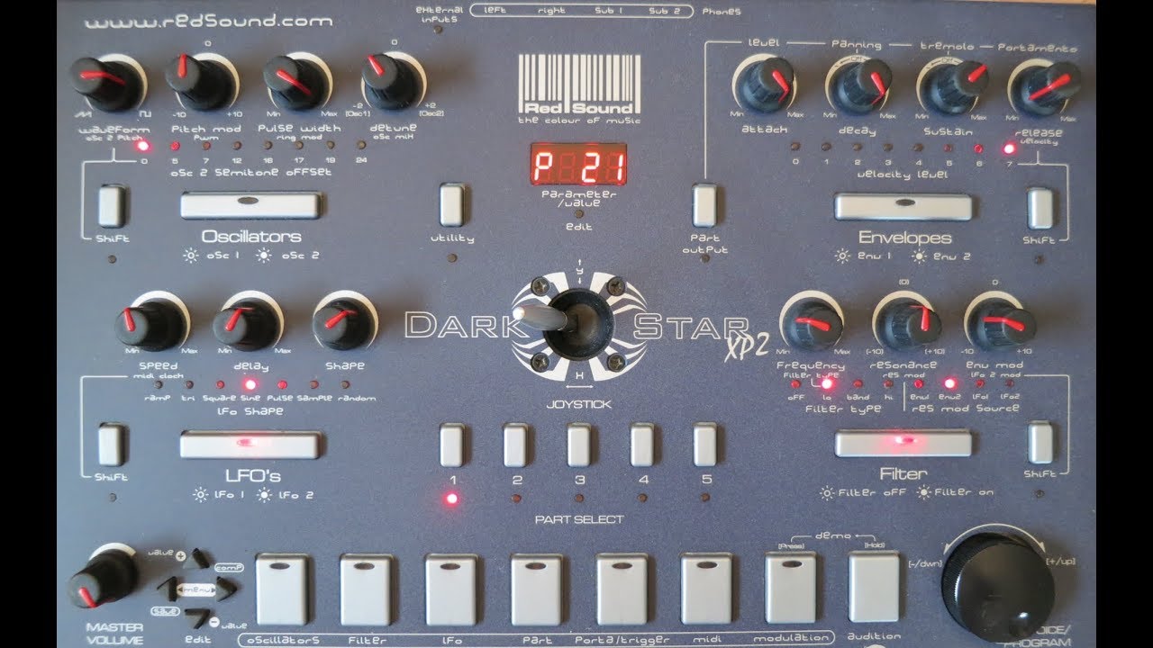 Best Ambient Synth Shootout #42: Red Sound Darkstar XP2 - Song 1