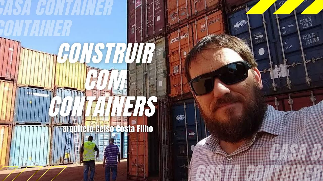 Qual container usar para construir casa?
