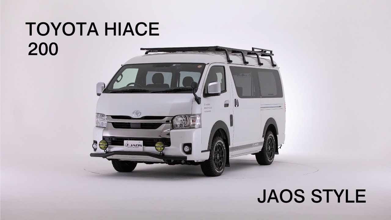 TOYOTA HIACE 200 JAOS STYLE