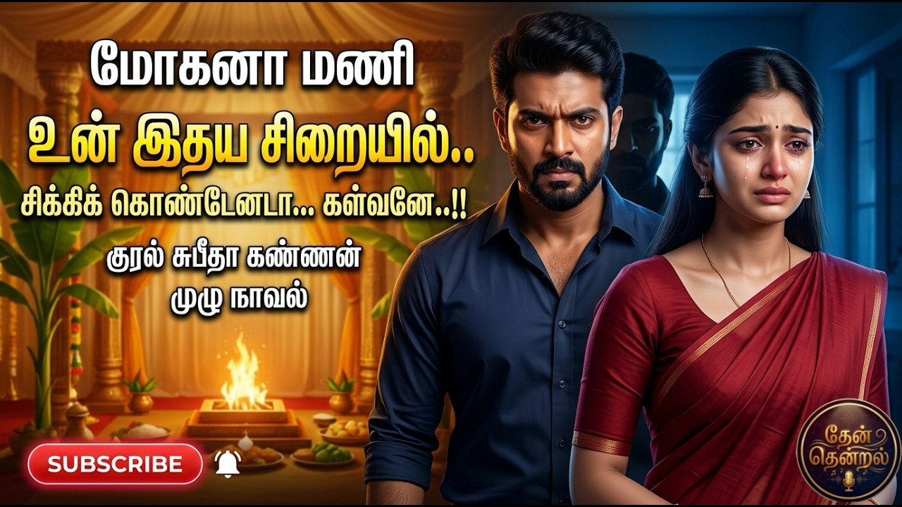 உன் இதய சிறையில் சிக்கிக் கொண்டேனடா கள்வனே |Mohana Mani|Tamil Novels|Tamil Audiobooks|Romance Novels