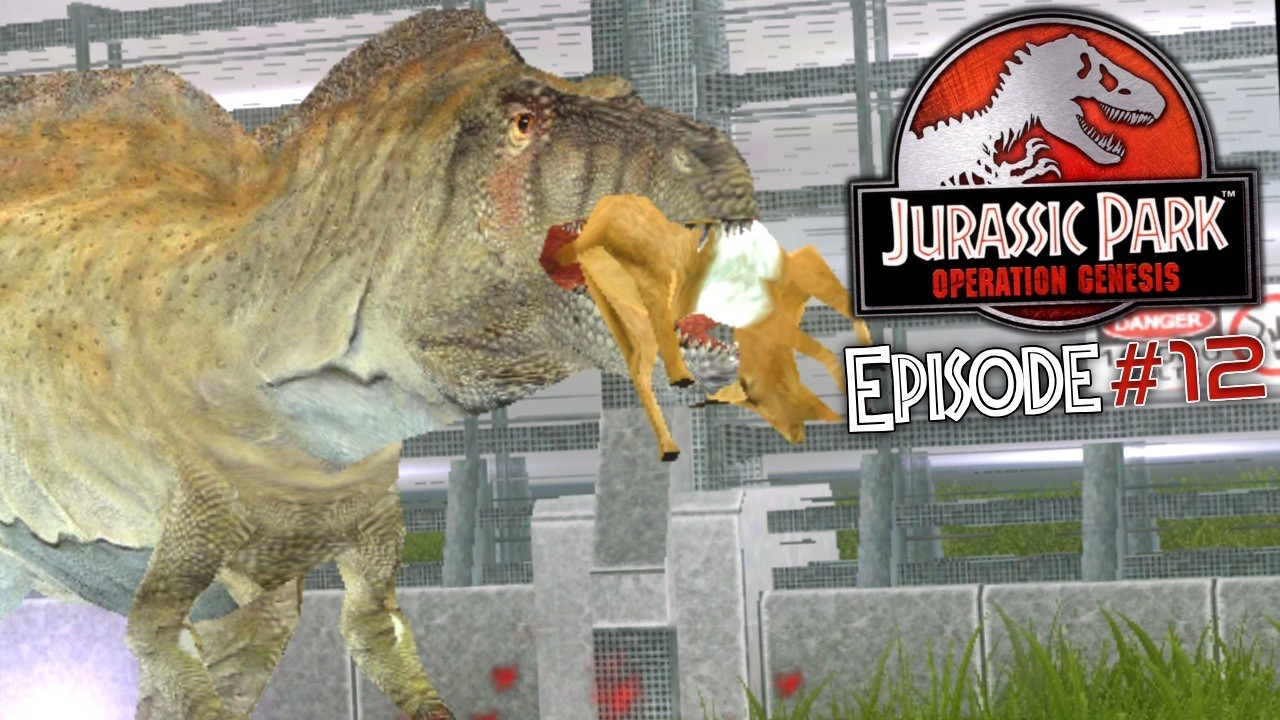 This Acrocanthosaurus Model is EPIC! || Let's Play - Jurassic Park Operation Genesis || Ep. 12