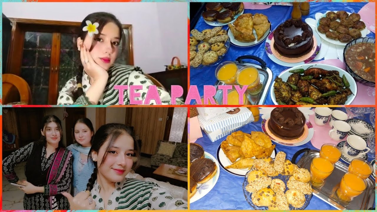 Tea party 🎉 | Fatima A Khan |
