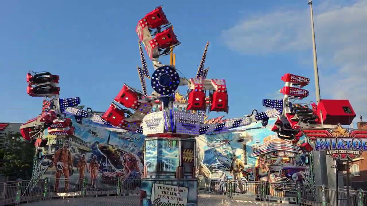 NEW !! Aviator - A Pilot Test Center (F. Ockers) Gelaender Kirmes 2024