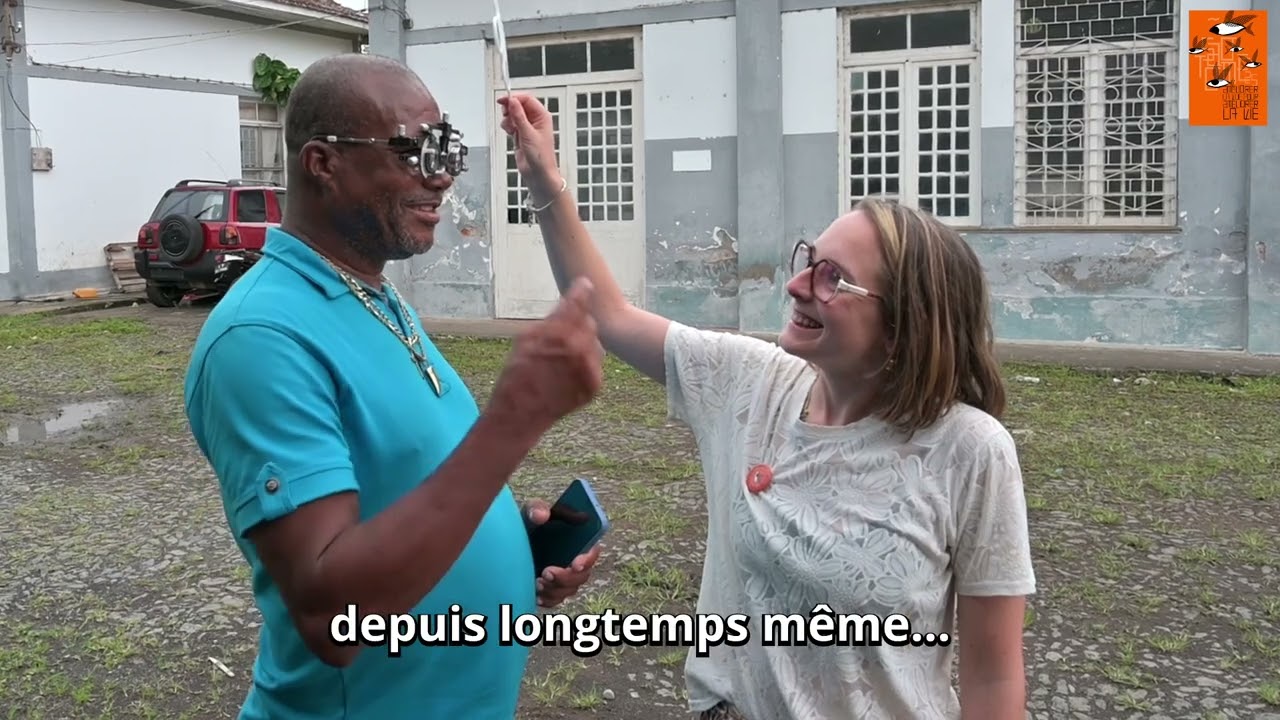 Mission lunettes à Sao Tomé association M'akako 2025