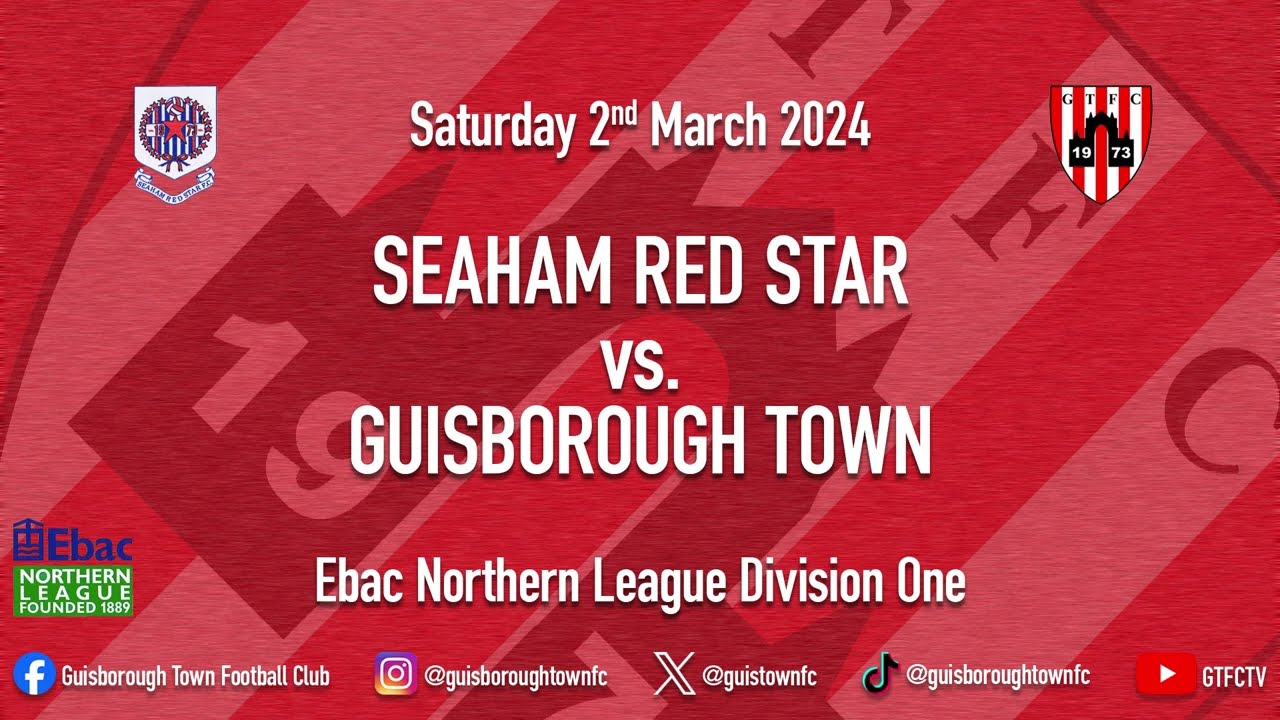 02/03/2024 - Seaham Red Star 0-3 Guisborough Town