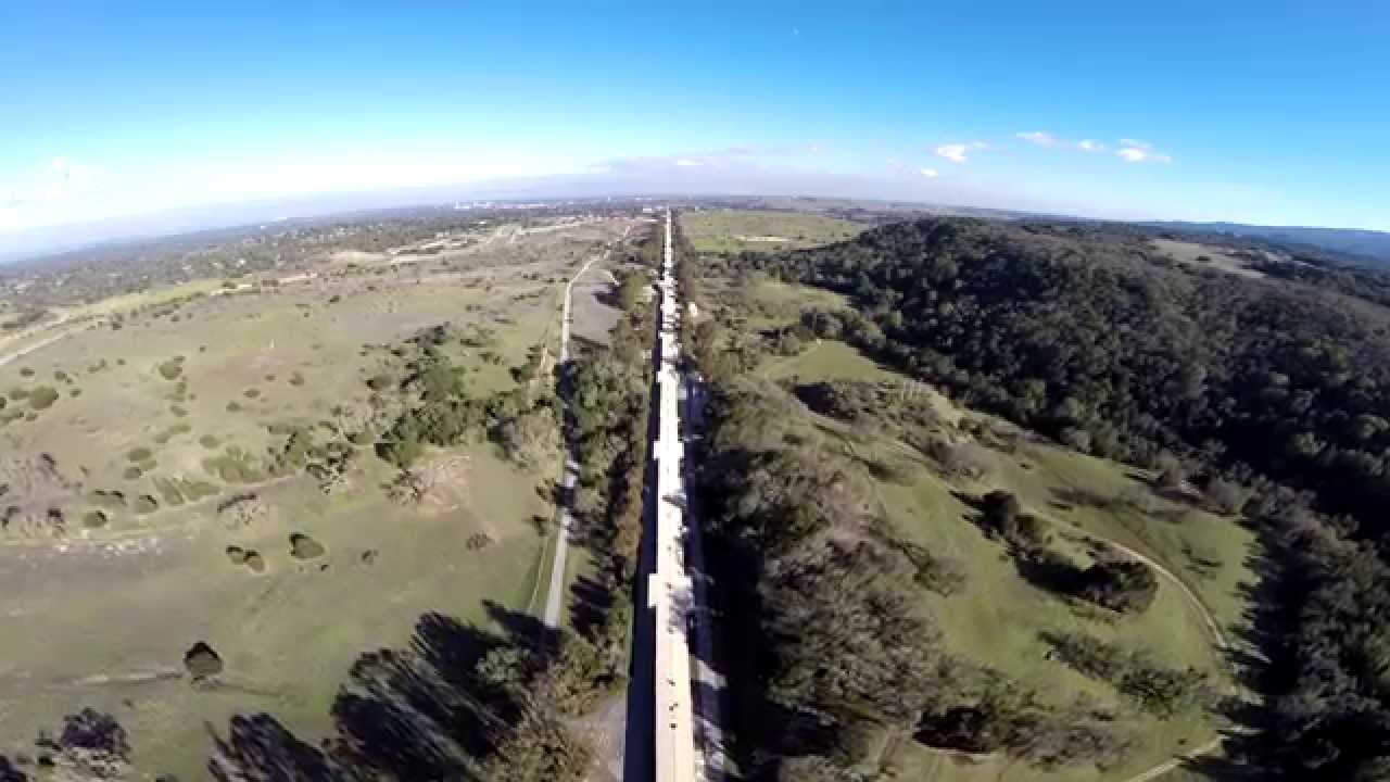Stanford Linear Accelerator from the Air