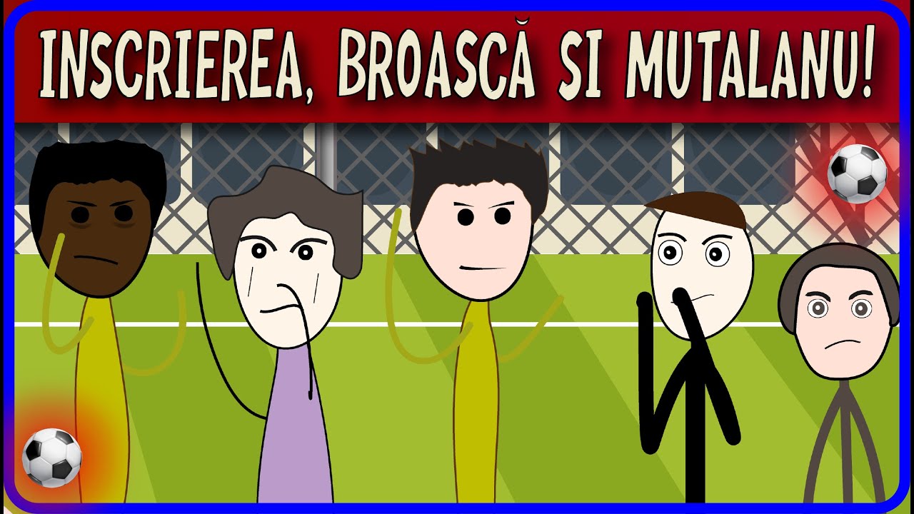 LA FOTBAL: Inscrierea, Broasca si Mutalanu! (II)