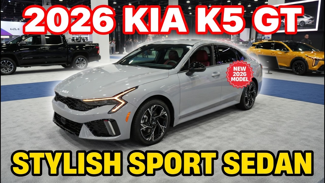 Kia K5 GT Line AWD 2026 года
