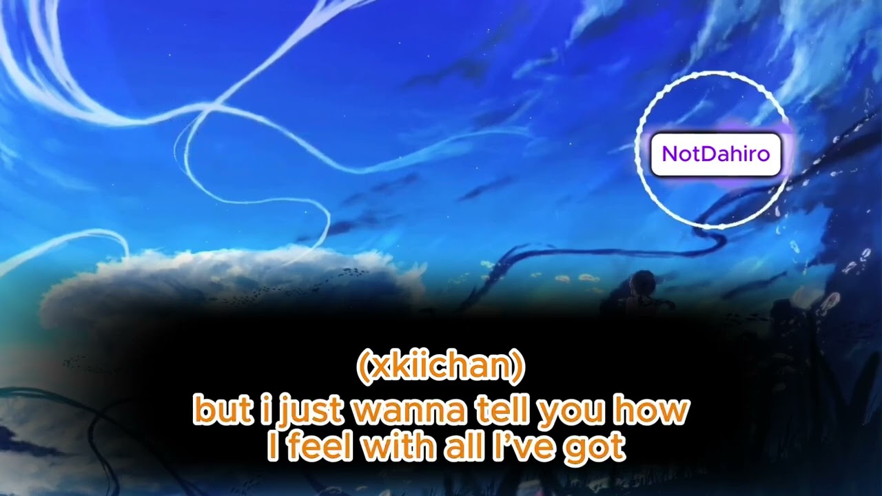 [KARAOKE] This is what falling in love feels like - JVKE x DJA x Kiichan [duet]|KaraokeVer.