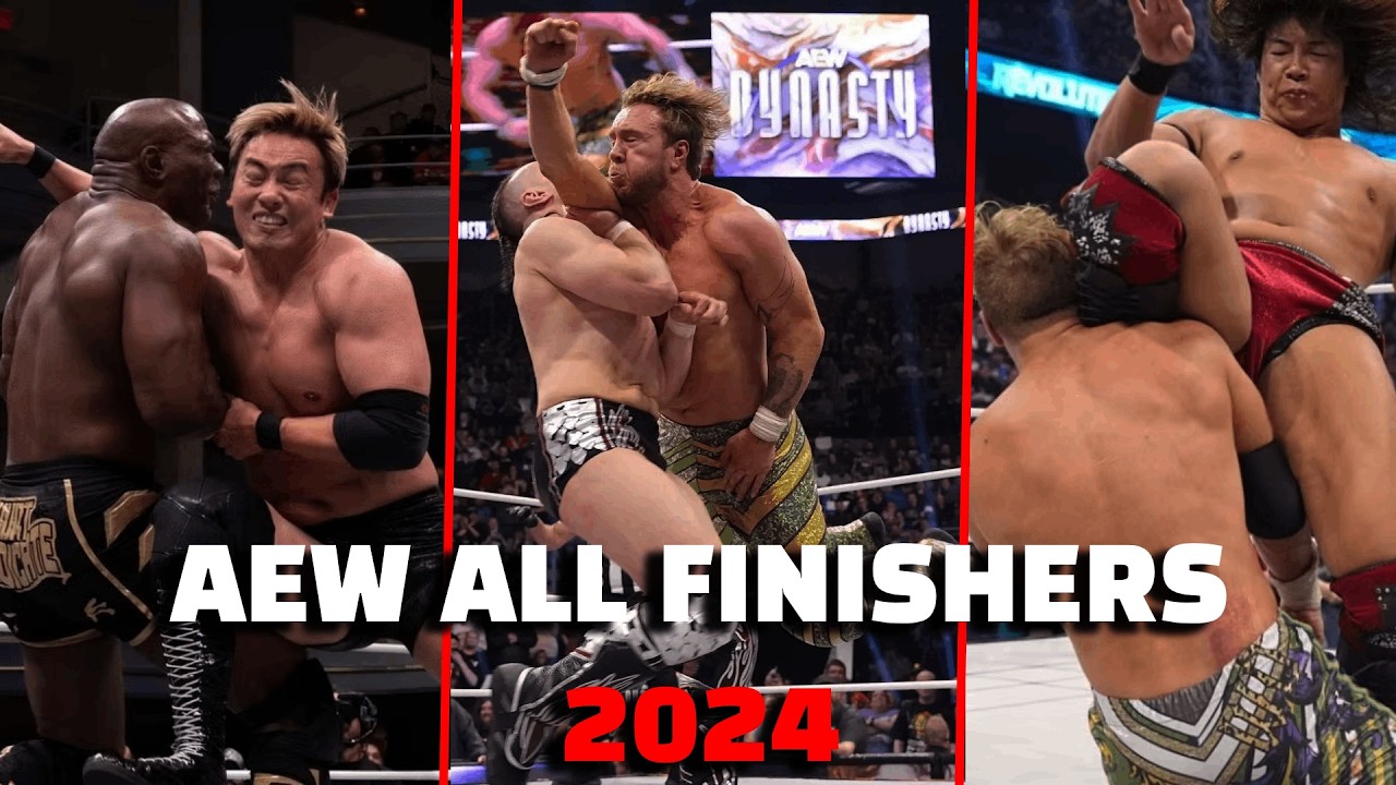 AEW All Finishers Of 2024