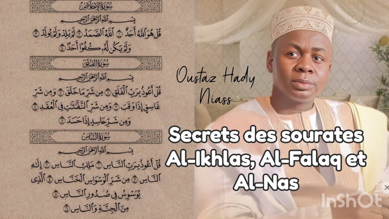 Sourate Al-Ikhlas_ Al-Falaq_ An-Nas : Oustaz Hady Niasse