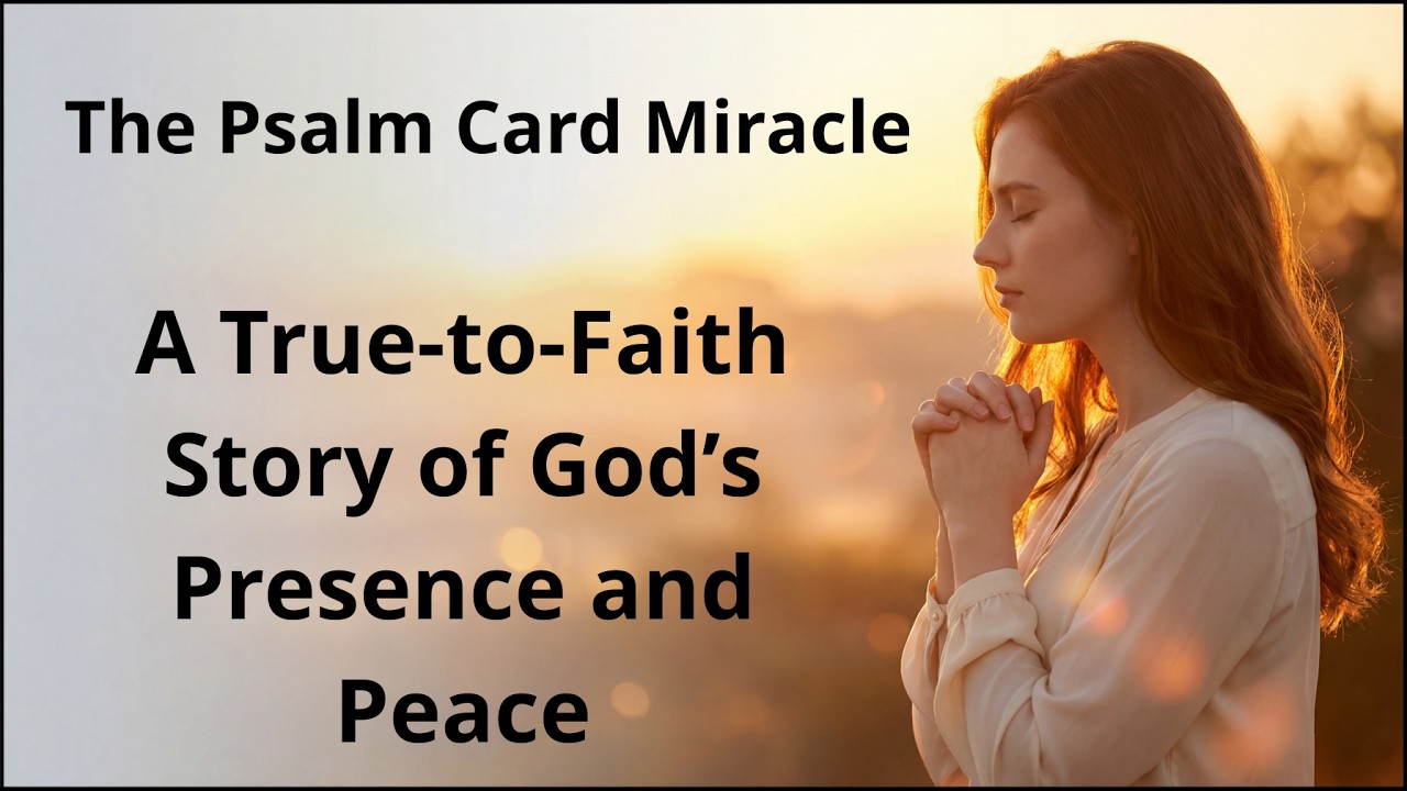 The Psalm Card Miracle 📖 A True-to-Faith Story of God’s Presence and Peace