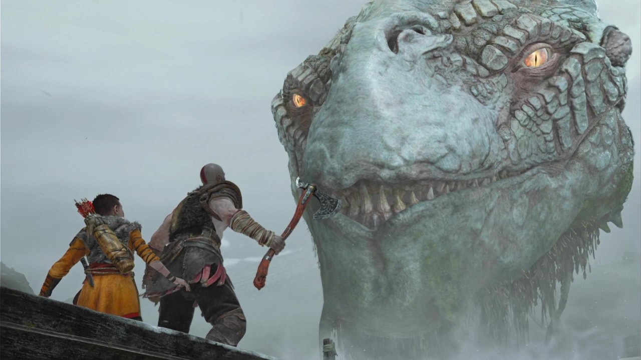 La bruja del bosque y la serpiente del mundo | God Of War #4