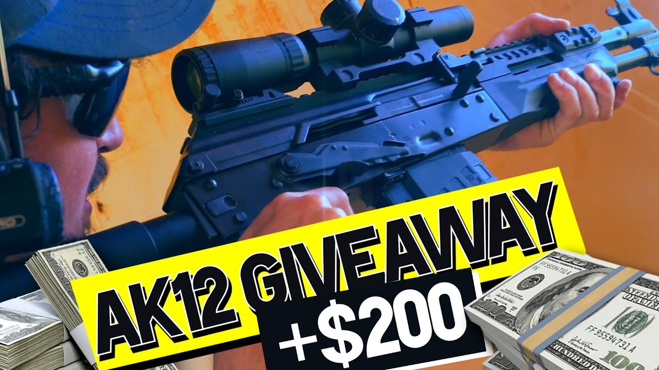 (CLOSED) E&L AK12 + $200 Airsoft Giveaway!