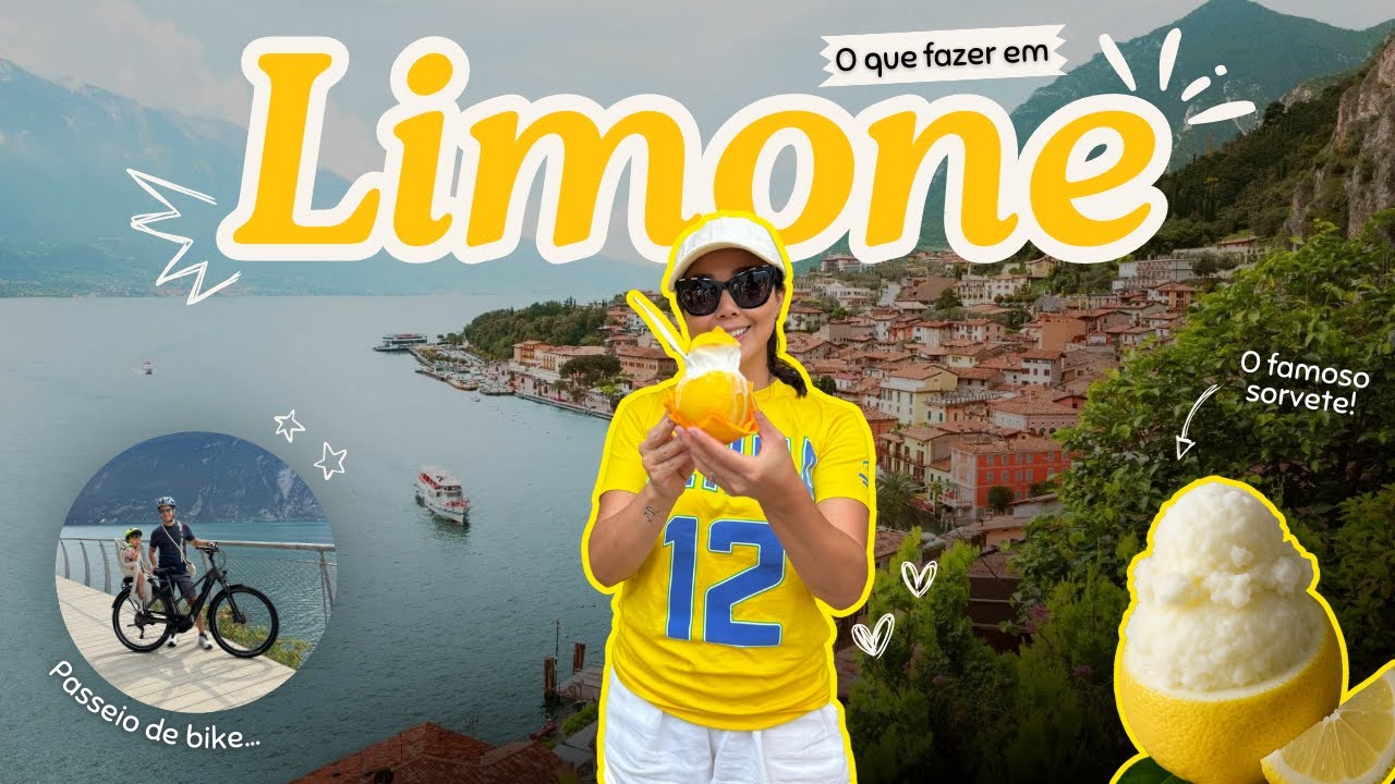 LIMONE SUL GARDA: O vilarejo mais charmoso do Lago di Garda! | Vlog #02