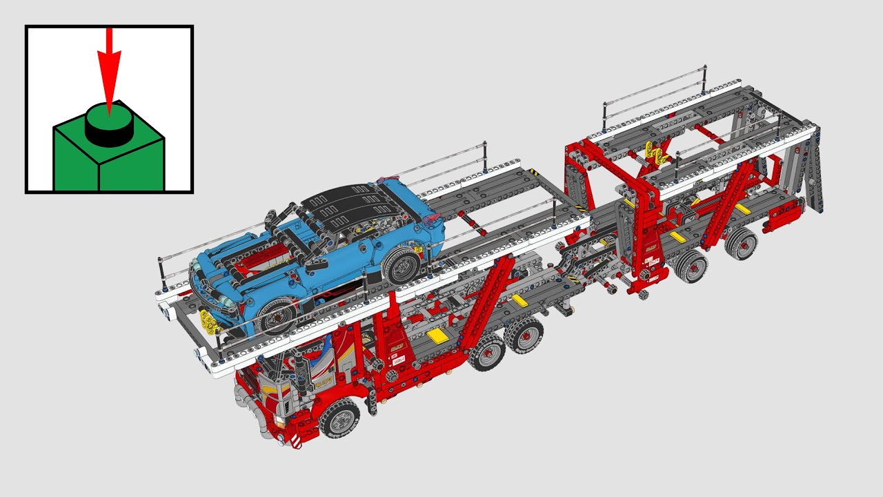 LEGO Technic 42098, Автовоз - инструкции по сборке