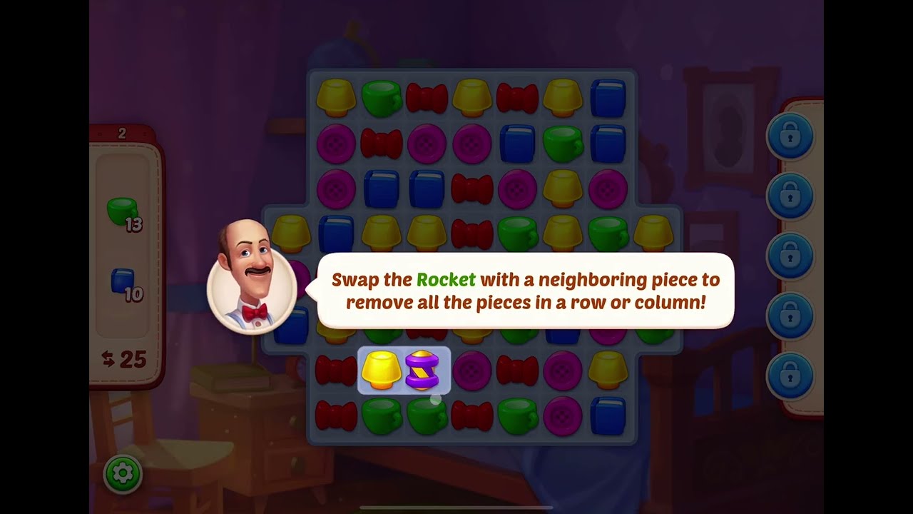 HomeScapes Levels 1-2 no boosters (2025)
