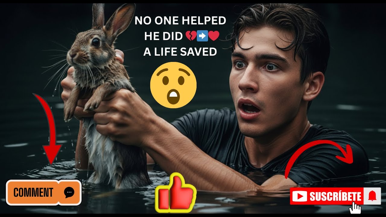 No One Helped… Except Him | A Rabbit’s Life Saved