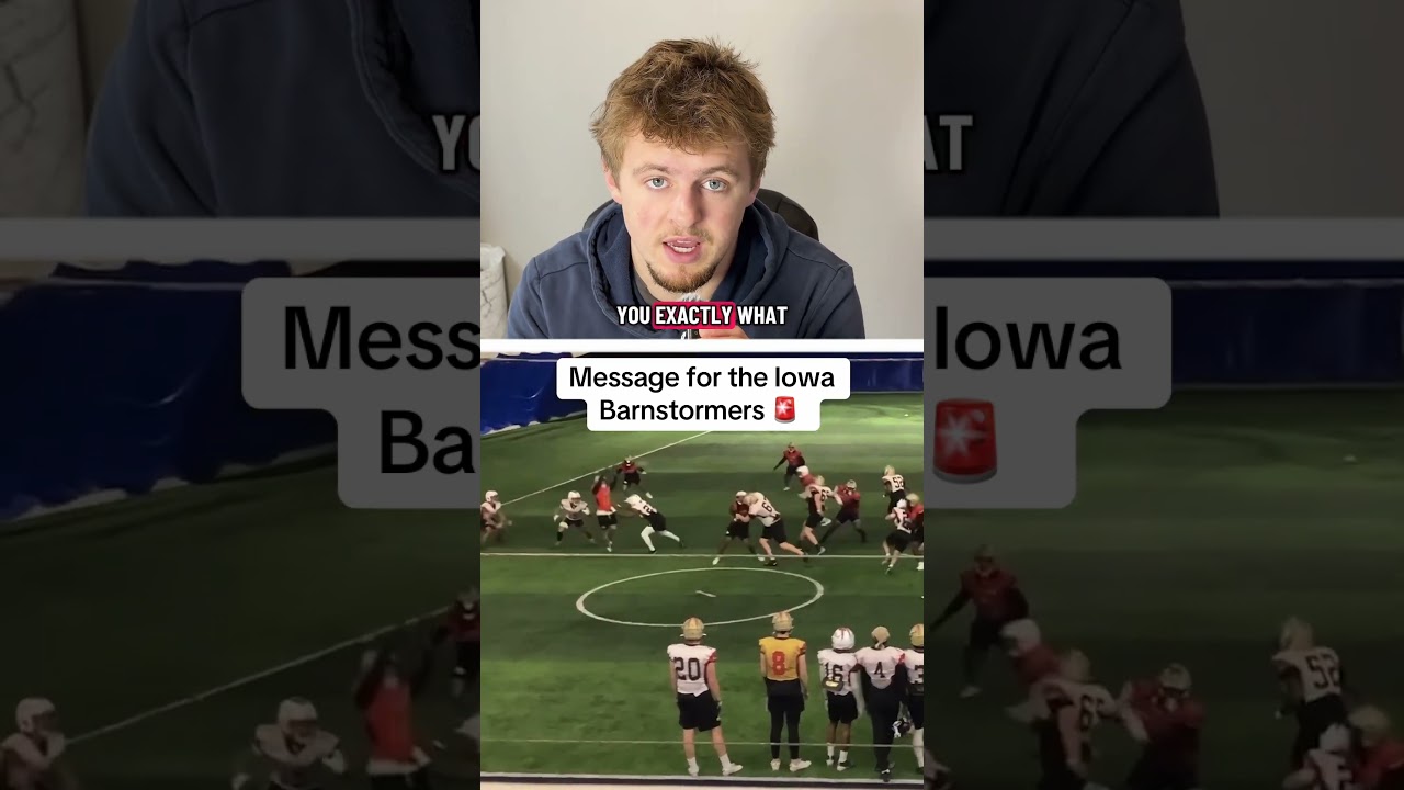 Сообщение для команды Iowa Barnstormers🚨