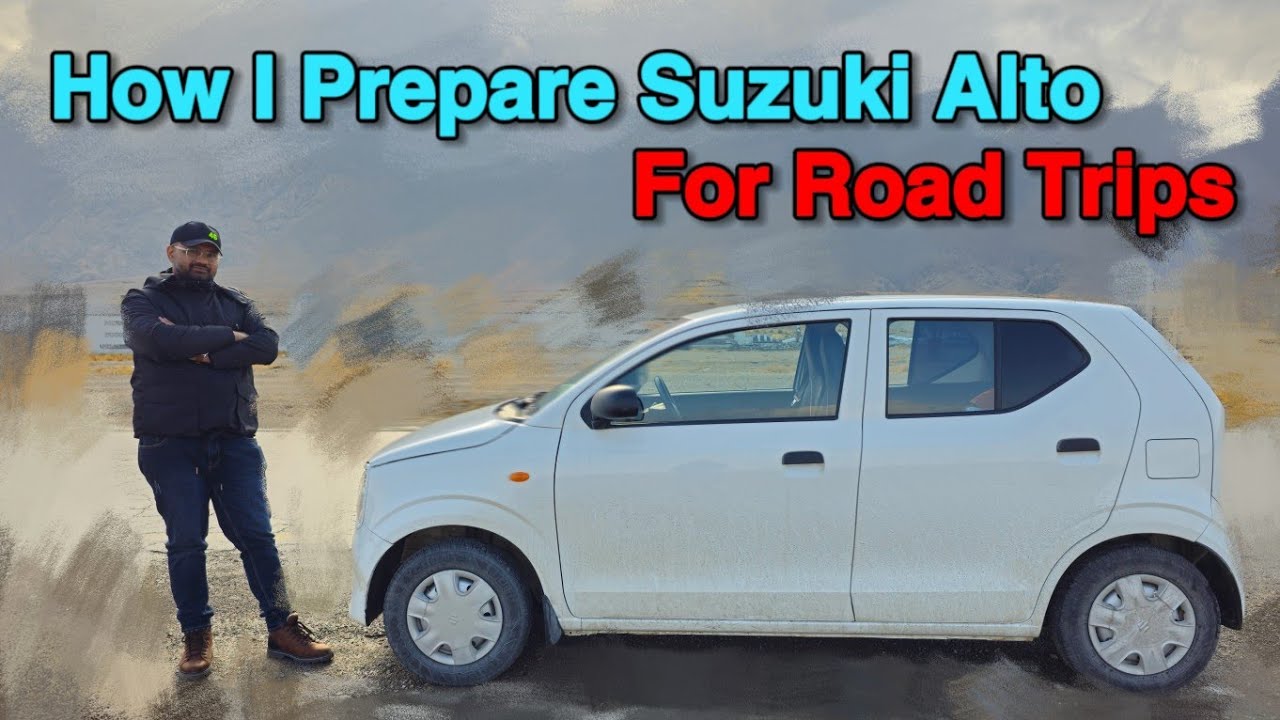 How I Prepare Suzuki Alto For Road Trips ‎@thekarachiiet #roadtrip2k24 #prepartionroadtripwithahsan