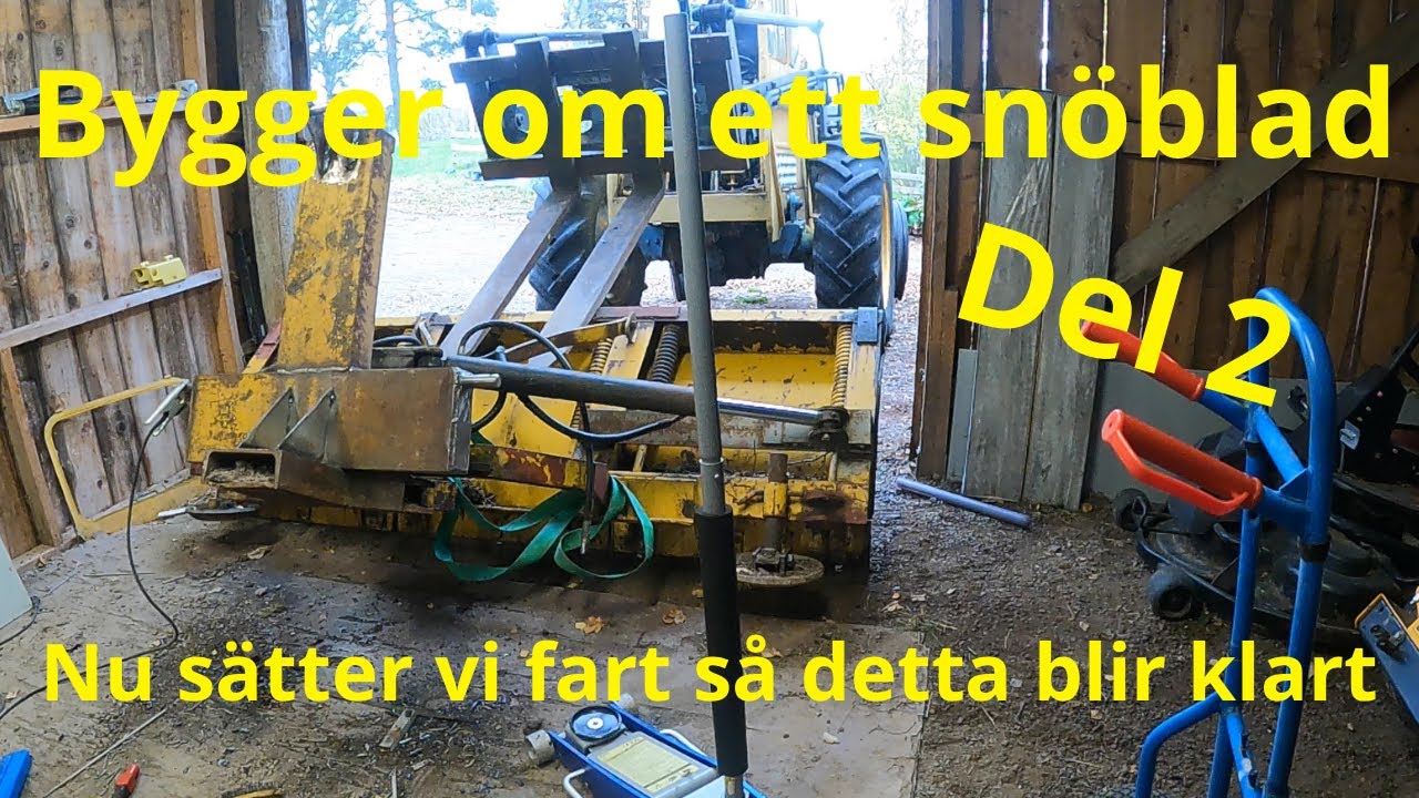 Bygger om ett sn&ouml;blad till 3-punktsf&auml;ste - Del 2