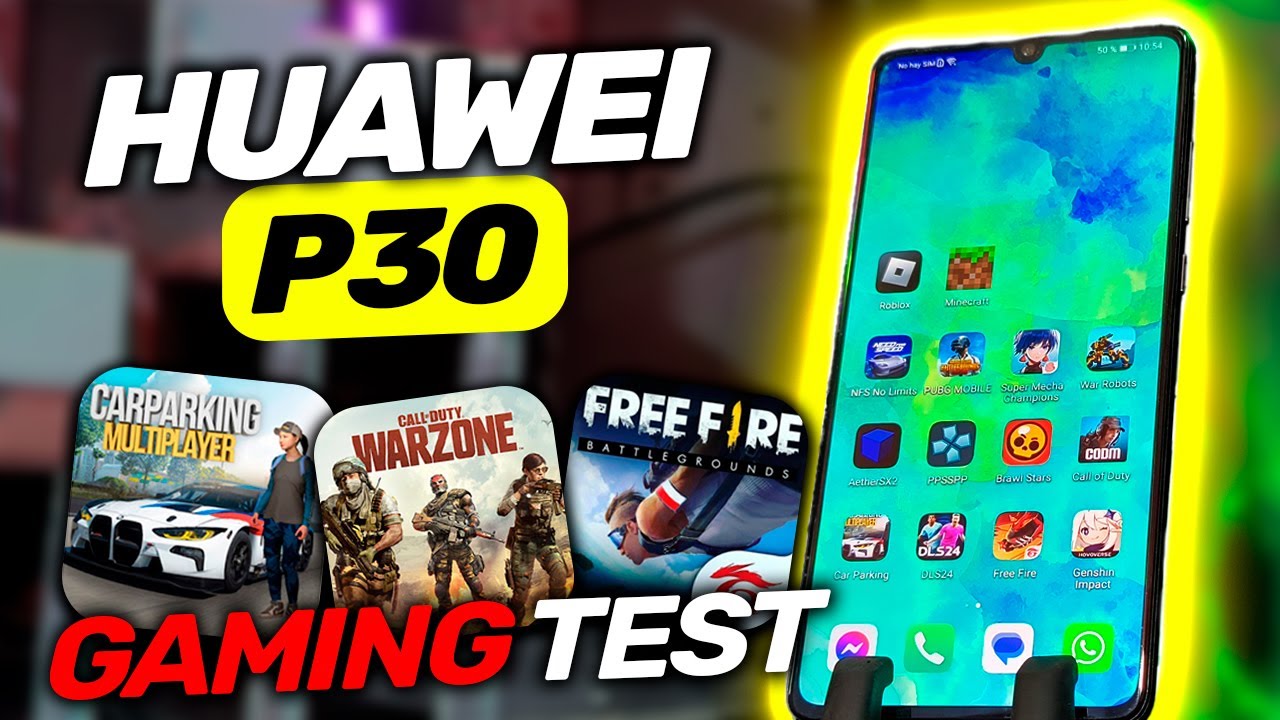 Huawei P30 GAMA ALTA ANTIGUO EN 2024 ❌ SUPER GAMING TEST ❌