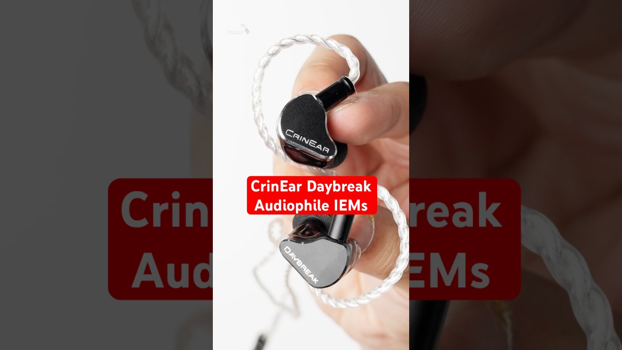 These $170 Audiophile IEMs are INSANE! CrinEar Daybreak @crin