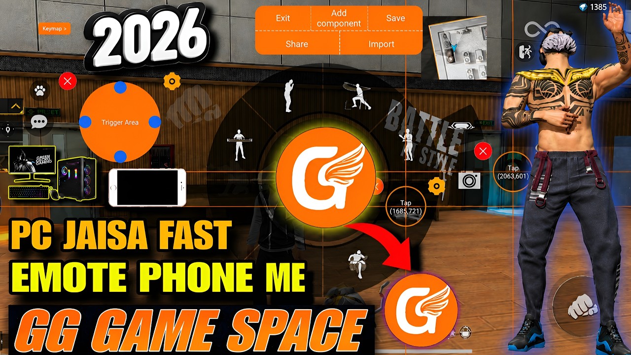 gg game space : How to Emote Fast Like a PC Using 