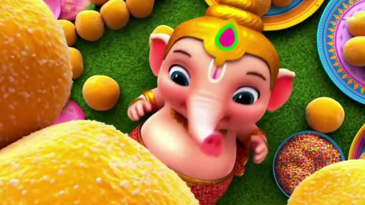 Vakratunda Mahakaya | वक्रतुंड महाकाय | Om Gan Ganapataye Namah| Kids Ganesh Bhajan