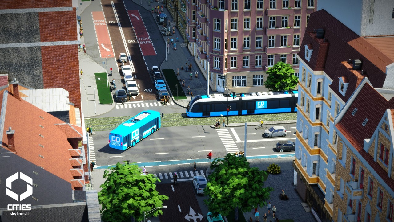 9000+ new residents, big infrastructure and lots of trams | Cities Skylines 2