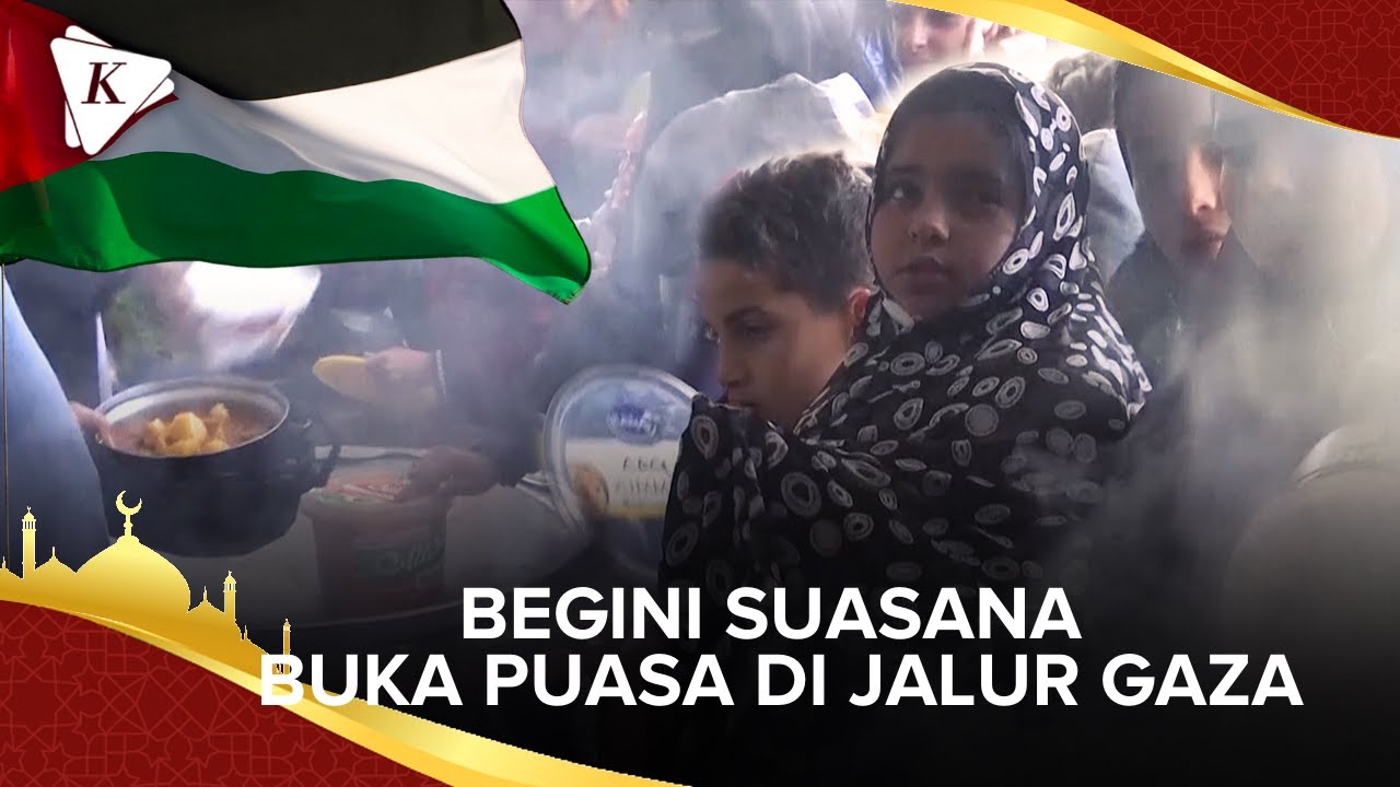 Suasana Buka Puasa di Jalur Gaza Palestina