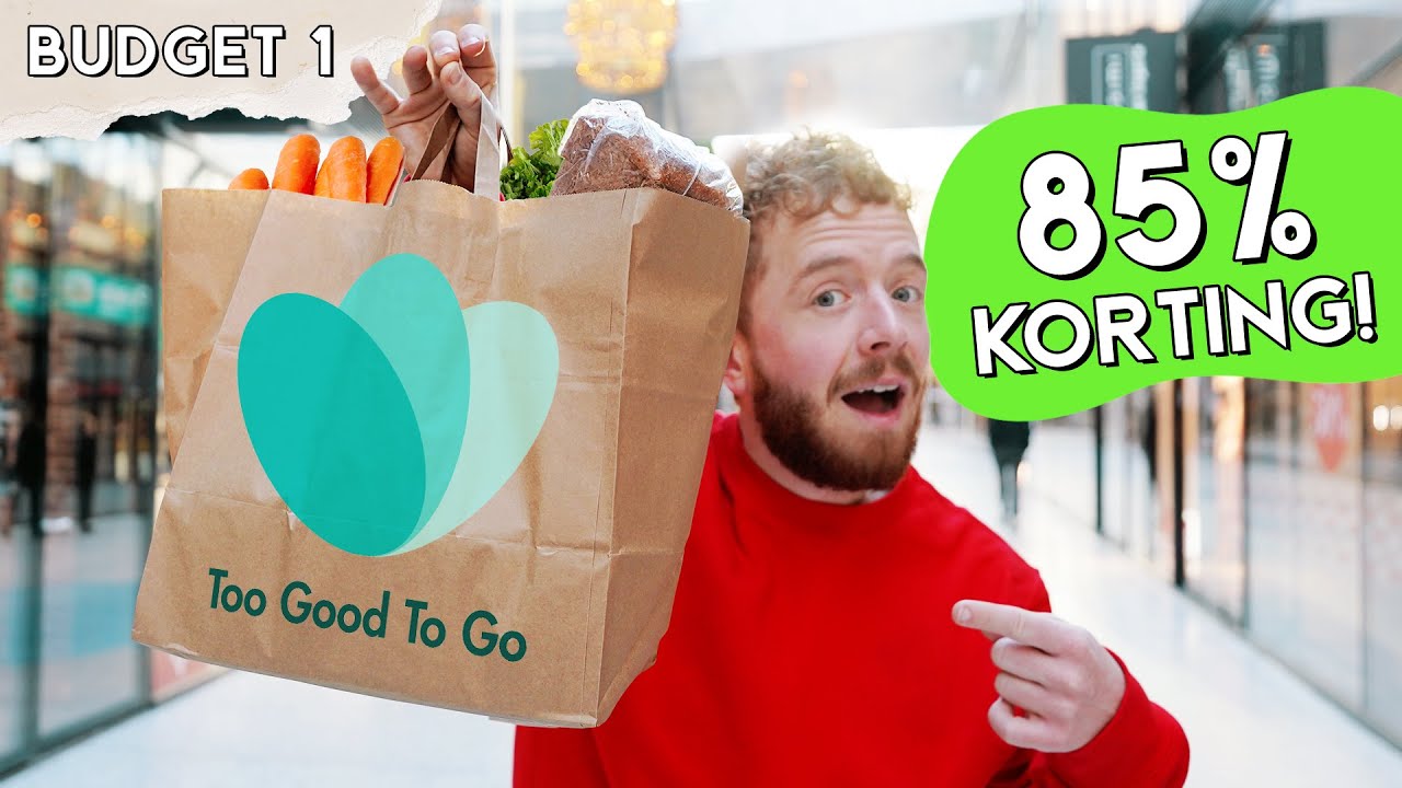 Beste TOO GOOD TO GO deals OOIT! 📦🍕 | Budget Challenge 1