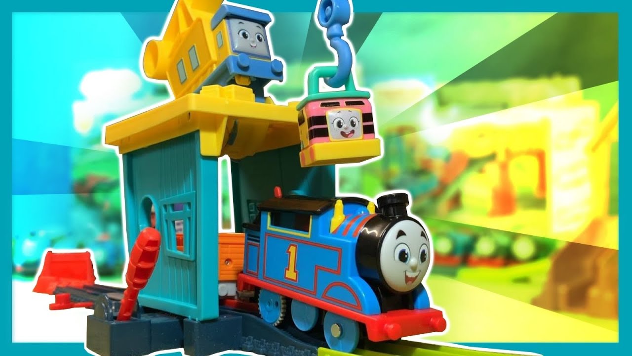 Thomas Motorised Fix ‘Em Up Friends Set Review!!