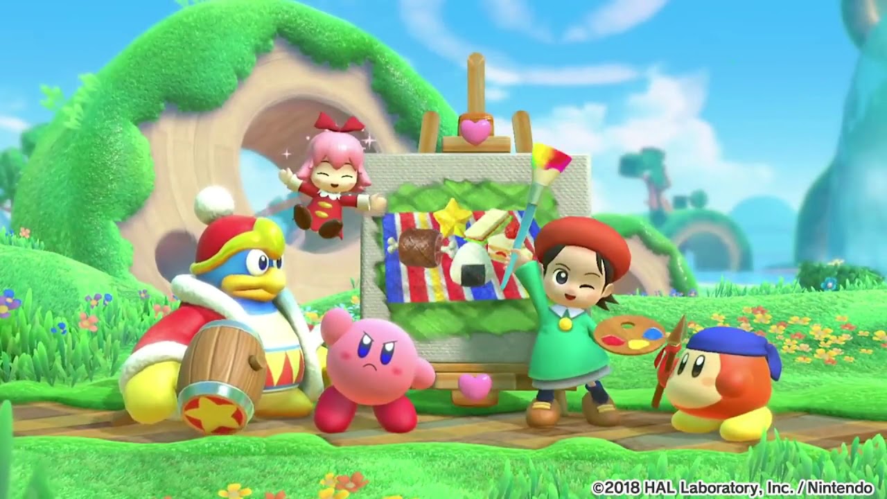 Every kirby star allies dlc pack 1, 2 and 3 intro