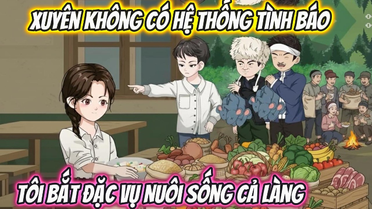 Xuyên Không Có Hệ Thống Tình Báo, Tôi Bắt Đặc Vụ Nuôi Sống Cả Làng | Phan Vietsub