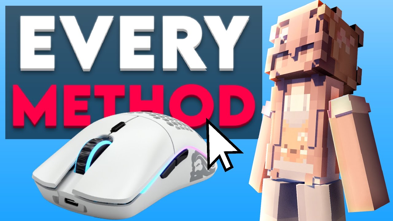 I Tried EVERY Minecraft Clicking Method...